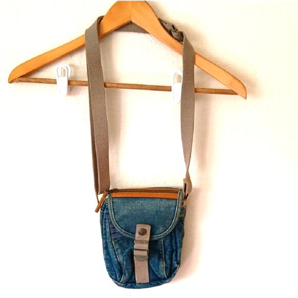 Vintage Urban Gear Small Denim Bag Y2K - Picture 1 of 9
